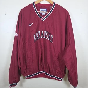 Vintage Arkansas Razorbacks Pullover Reebok Gr. XLarge bestickt  - Bild 1 von 7