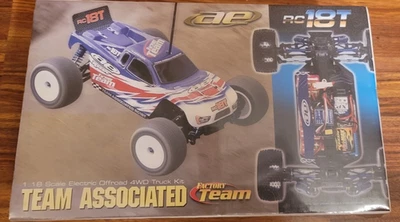 Team Associated Rc18t Factory Team Kit Factory Sealed Brand New Rc18 1/18th Rc - Image 1 of 4