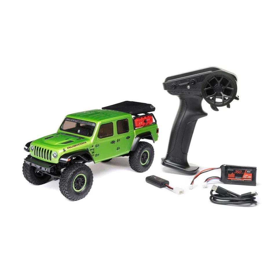 Axial SCX24 Jeep JT Gladiator 4X4 RTR - Rock Crawler Grün mit Akku & Ladegerät - Bild 1 von 4