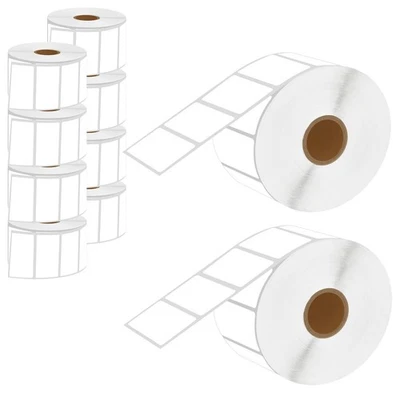 10 rollos RD-S05U1 RDS05U1 troquelado carpeta de archivos etiqueta de papel para Brother RJ-3050 - Imagen 1 de 4