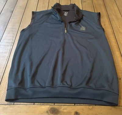 Zero Restriction Tour Series 1/4 Zip Performance Vest Mens L Green - Image 1 of 4