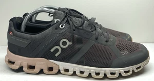 On Cloudflow Shoes Gray Pink Rock Rose Women's Size 9.5 Running Walking Sneakers - Picture 1 of 10