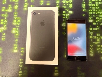 Apple iPhone 7 Smartphone Handy 32 GB schwarz ohne Simlock Guter Zustand - Bild 1 von 2