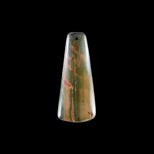 MultiColor Picasso J 55x23x5 mm Pendant Bead HE304090 - Picture 1 of 8