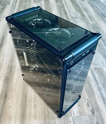 Raijintek COEUS ELITE Mid Tower Tempered Glass ATX Case w/ 8 TT RGB & 120mm AIO - Image 1 of 4