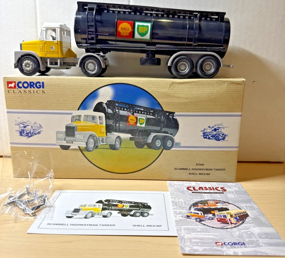Corgi Classics #97840 Scammell Highwayman Tanker Shell Mex/BP - Image 1 of 4