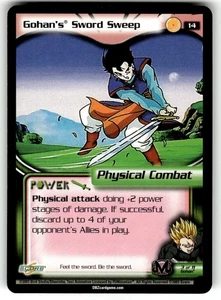 2002 Score Dragon Ball Z Buu Saga Card #14 Gohan's Sword Sweep - Picture 1 of 4
