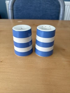 T G Green Cornishware Salt & Pepper Pots - Picture 1 of 12