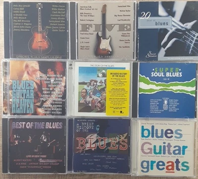 Blues CD lot x 9 Duke Robillard George Thorogood John Lee Hooker Barbara Carr Foto 1 de 3