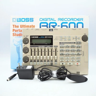 BOSS BR-600 Digital Multi Track Recorder Mixer With Box Power Supply 1GB CF Card - Image 1 of 4