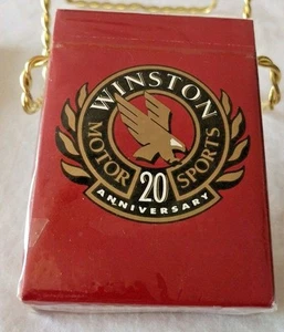 Baraja de cartas vintage nueva sellada Winston Motor Sports 20 aniversario EE. UU. - Imagen 1 de 7