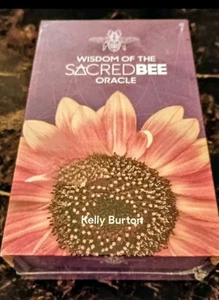Rare New Wisdom Of The Sacred Bee Oracle / Tarot Card Deck By Kelly Burton - Picture 1 of 1