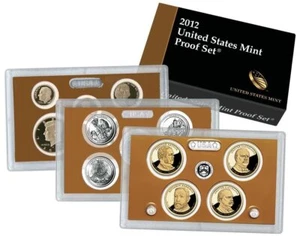 2012-S U.S. Clad Proof Set - Picture 1 of 4