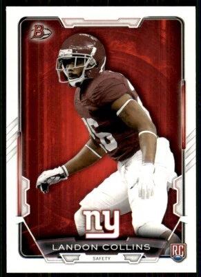 2015 Bowman Landon Collins Rookie New York Giants #38 - Image 1 of 2