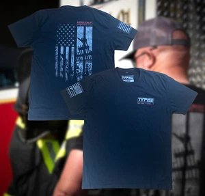 TVP Til Valhalla Project T-Shirt Men L Black Never Forget September 11th - Picture 1 of 13