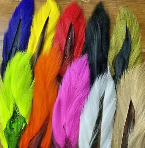 HARELINE PETITE BUCKTAIL. SIE WÄHLEN FARBE. FLIEGENBINDUNG, JIGS, HIRSCHHAARE, STREAMER. - Bild 1 von 23