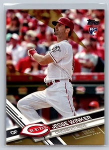 Jesse Winker 2017 Topps Update Series Gold Rookie /2017 US271 Cincinnati Reds - Picture 1 of 2