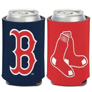 Boston Red Sox 12oz Two Sided Can Cooler Koozie MLB - Picture 1 of 1