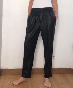 pantalon cuir zara femme