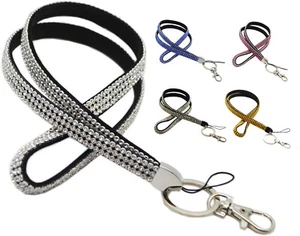 Llavero Schmalz® 10 mm | pedrería brillante|Bling Rhinestone Lanyard - Imagen 1 de 11