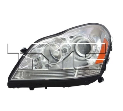 Conjunto de farol de halogênio lateral esquerdo TYC para Mercedes Benz GL Class 2007-2012 - Imagem 1 de 3