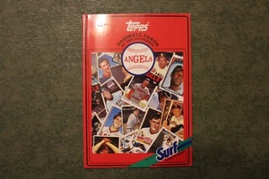 1986 Topps Baseball cards of the California Angels book - Picture 1 of 5