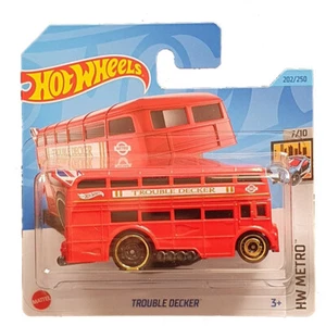 HOT WHEELS HKG63 TROUBLE DECKER 2023 (HW METRO) 7/10 202/250 - Picture 1 of 1