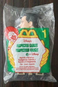 New Sealed 1999 McDonalds Inspector Gadget Happy Meal Toys Disney #1 Narvik 7 - Picture 1 of 3