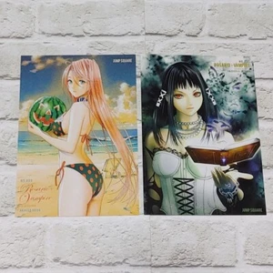 Rosario and Vampire Illustrat card Lot 2 set Moka Akashiya Ruby Japan hobby m608 - Picture 1 of 4