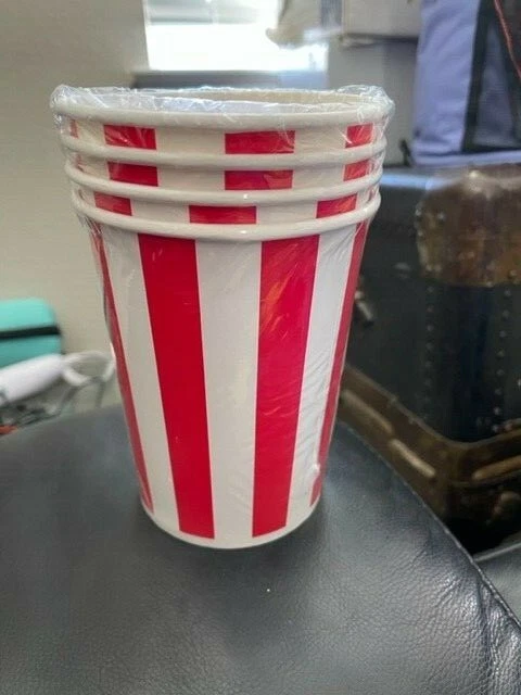 Unique 4ct. Small Popcorn Buckets New!!! - Image 1 of 1