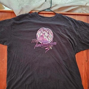 Minnesota Timberwolves Purple Rain Prince Playoffs NBA Basketball T Shirt 2XL - Picture 1 of 5