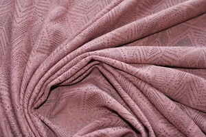 1 Lfm Spitzenstoff 3,40€/m² elastisch braun ZA10 - Bild 1 von 2