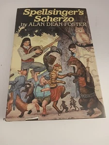 SPELLSINGER'S SHERZO Alan Dean Foster HARDCOVER WITH DUSTJACKET 1986 BOOK CLUB - Imagen 1 de 19