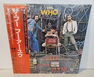 THE WHO - WHO ARE YOU 25AP 1130 CBS/SONY JAPAN OBI 1978 SEALED VINYL LP - Picture 1 of 6
