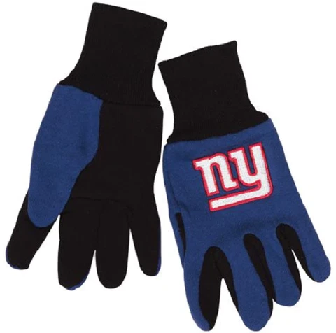 New York Giants Two Tone Youth Size Gloves Cover