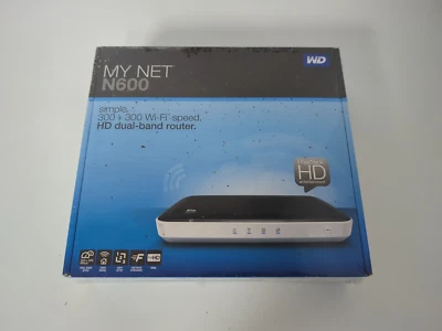 WD MY NET N600 SIMPLE 300+300 Wi-Fi Speed HD Dual-band router - Image 1 of 4