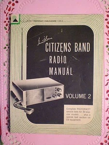 1964 Citizens Band Radio Manual. volume 2. - Imagen 1 de 2