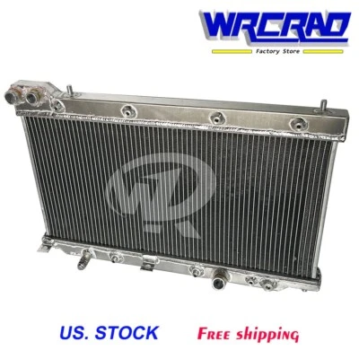 Radiador de aluminio para Honda Fit LX EX DX 2007 2008 L4 4 cilindros 1,5 L automático aire acondicionado Foto 1 de 4