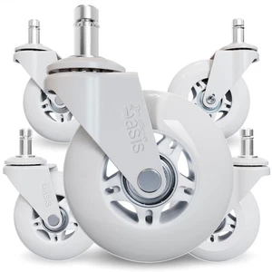 Original Roller Style Office Chair Wheels (As Seen On PBS) - Smooth & Quiet C... - Picture 1 of 5