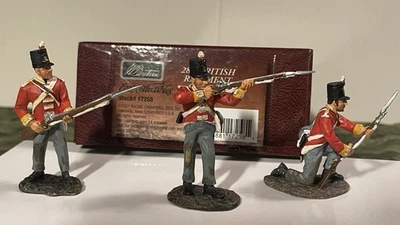 Soldados de brinquedo britânicos Napoleônico 17258 28º Regimento Britânico de Pé Waterloo - Imagem 1 de 4