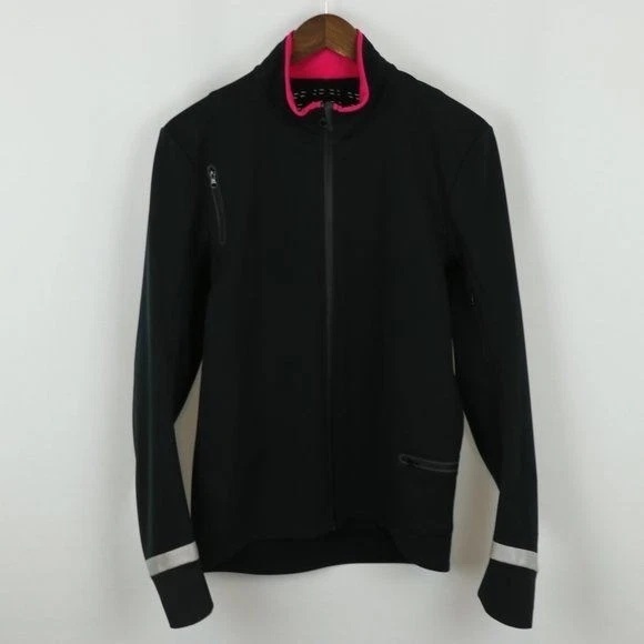 Shimano Men's Small Black Fleece Lined Full Zip Performance Cycling Jacket - Image 1 of 4