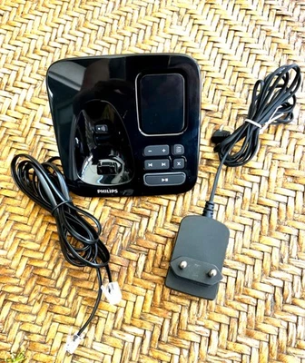 Philips CD175 Anrufbeantworter Festnetztelefon Mobilteil Ladeschale Basisstation - Bild 1 von 2