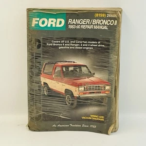 Ford Ranger/Bronco II 1983-90 Chilton Repair Manual - Bild 1 von 4