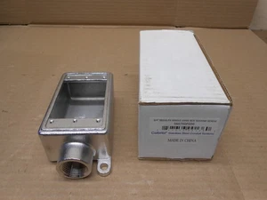 NEWCALBRITE S60700FS00 3/4" ACERO INOXIDABLE 316 CAJA DE DISPOSITIVOS 1 BANDA POCO PROFUNDA - Imagen 1 de 4