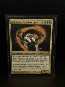 Sek'Kuar, Deathkeeper ColdSnap Magic: the Gathering Moderately Played, English - Picture 1 of 1