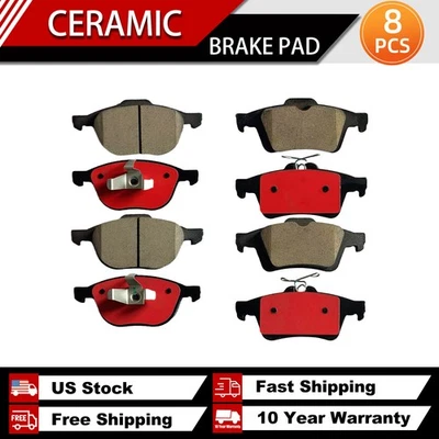 Front&Rear High-Performance Ceramic Brake Pads for Mazda 5 2006 - 2015 Foto 1 de 4