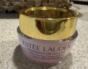 Estee Lauder Resilience Lift Extreme Ultra Firming Cream .5 oz. Dry Skin SPF15 - Picture 1 of 3