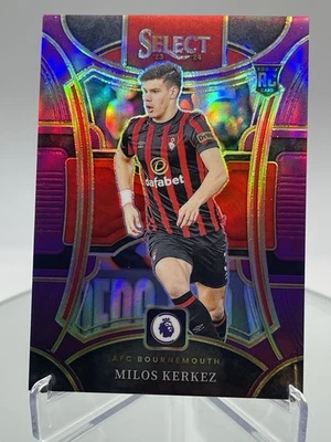 2023-24 Panini Select  MILOS KERKEZ Mazzanine Purple RC /149 #104 - Image 1 of 4