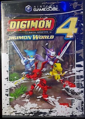 DIGIMON WORLD 4 NINTENDO GAMECUBE CASE AND DISC - Image 1 of 3