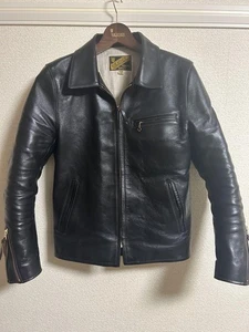 Y2 Leather Brown Core Single Riders Jacket - Picture 1 of 11
